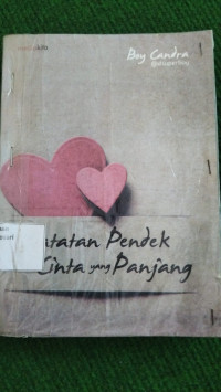 Image of Catatan Pendek untuk Cinta yang Panjang